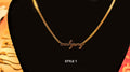 Mahjong Necklace | 18k Gold Plated | Elegant Mah Jongg Jewelry