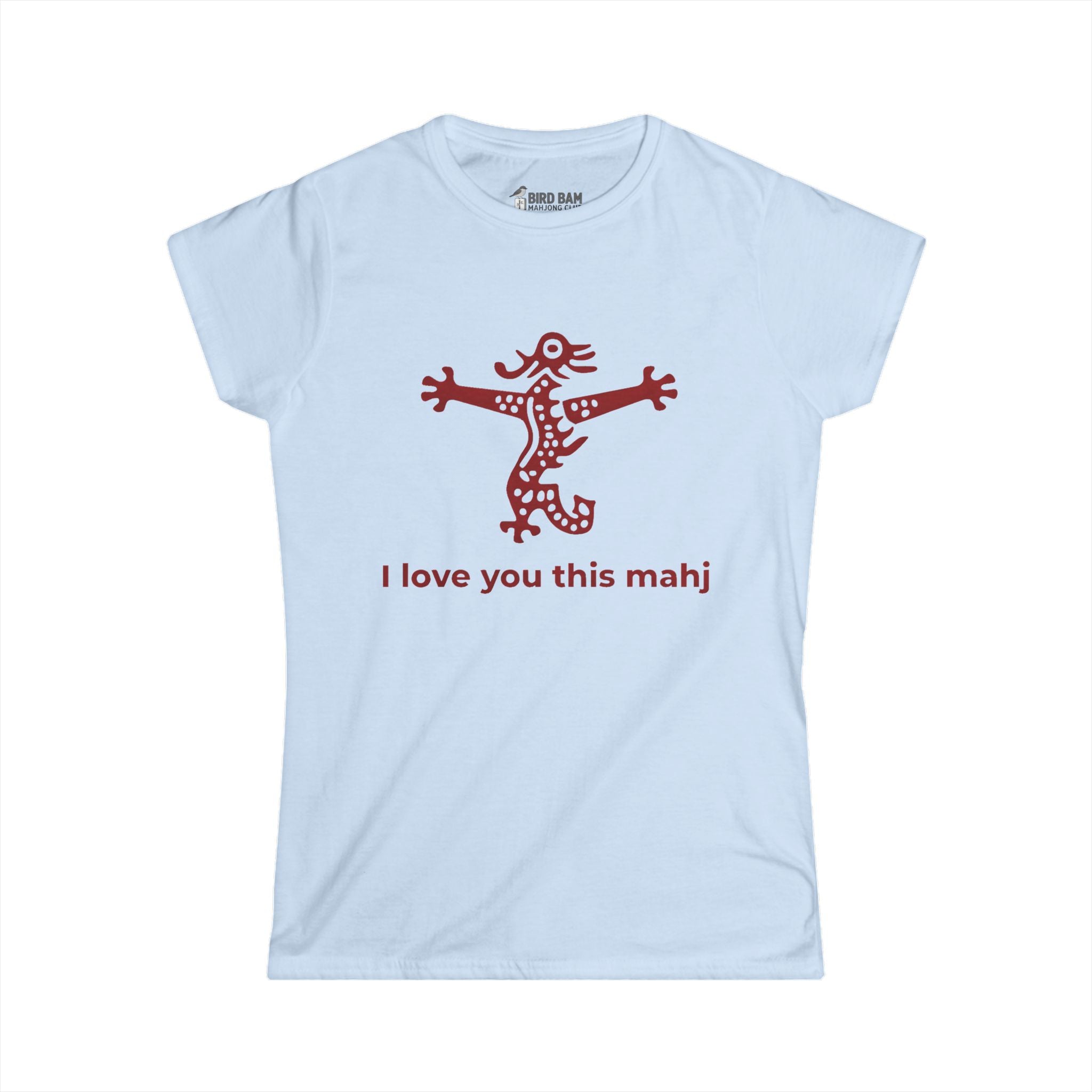 Mahjong Dragon T-Shirt | I love you this mahj | Mah Jongg Tee