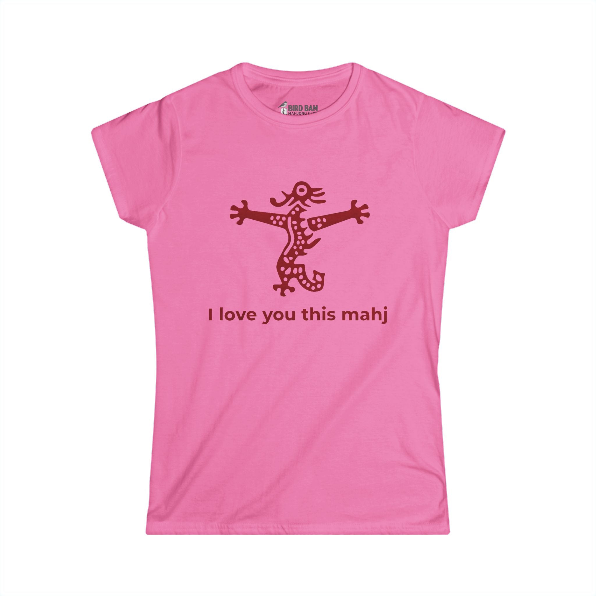 Mahjong Dragon T-Shirt | I love you this mahj | Mah Jongg Tee