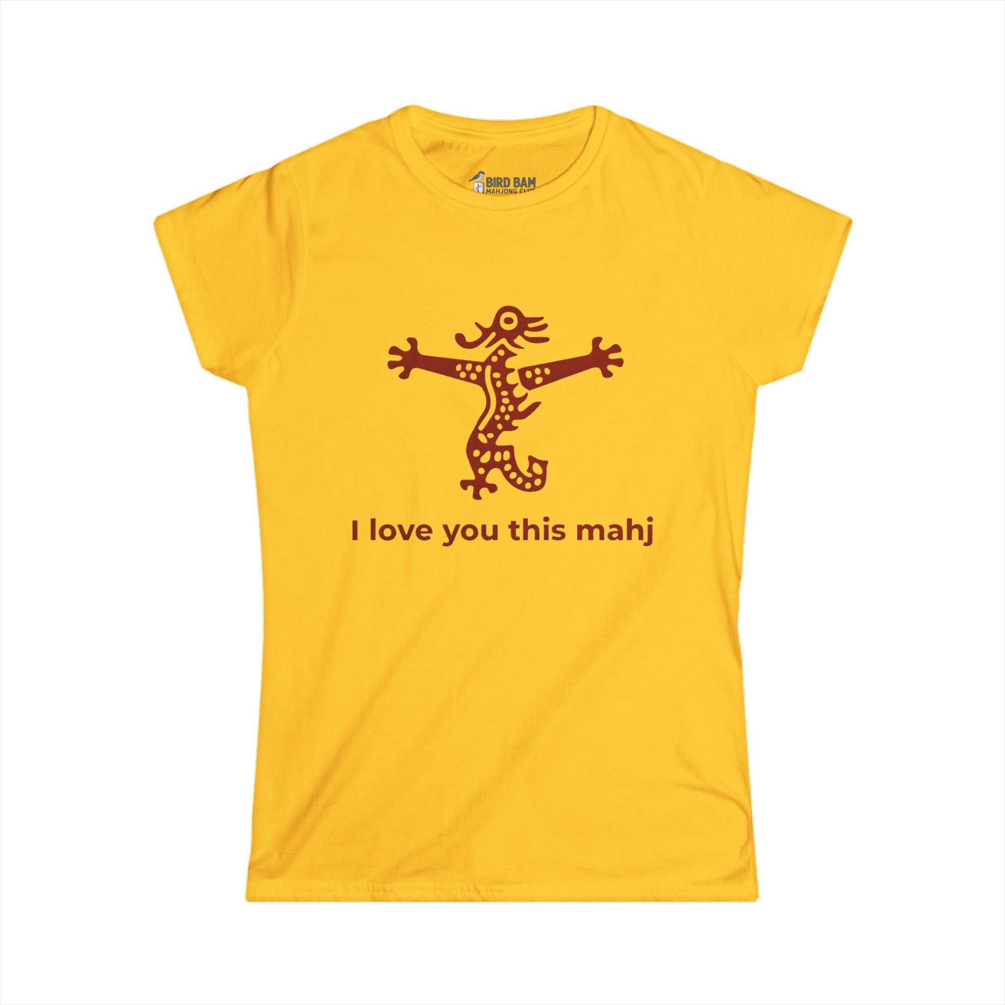 Mahjong Dragon T-Shirt | I love you this mahj | Mah Jongg Tee