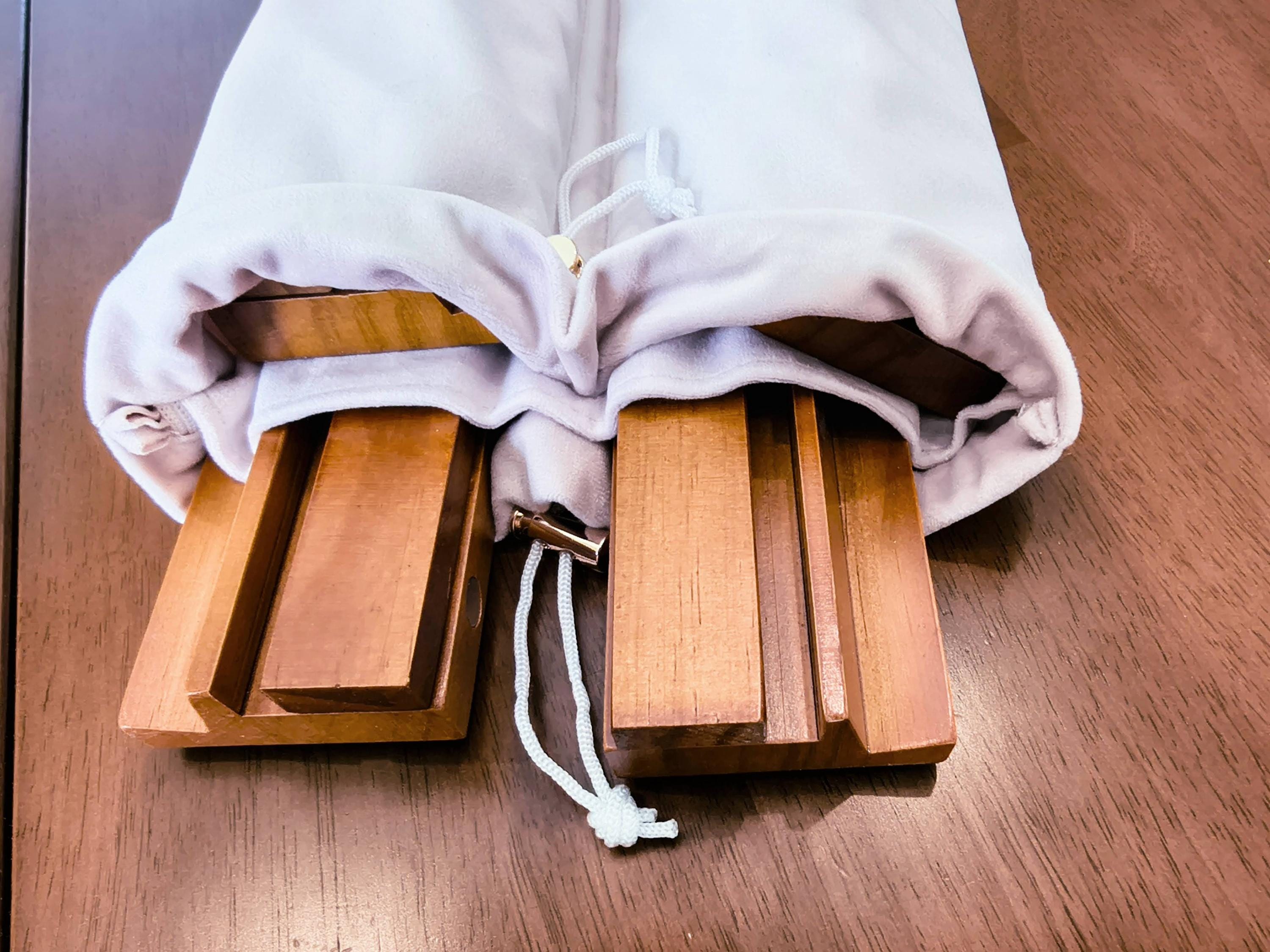 Velvet Mahjong Rack Bag | Extra Thick | 4 Compartments | Bag for Mah Jongg Racks