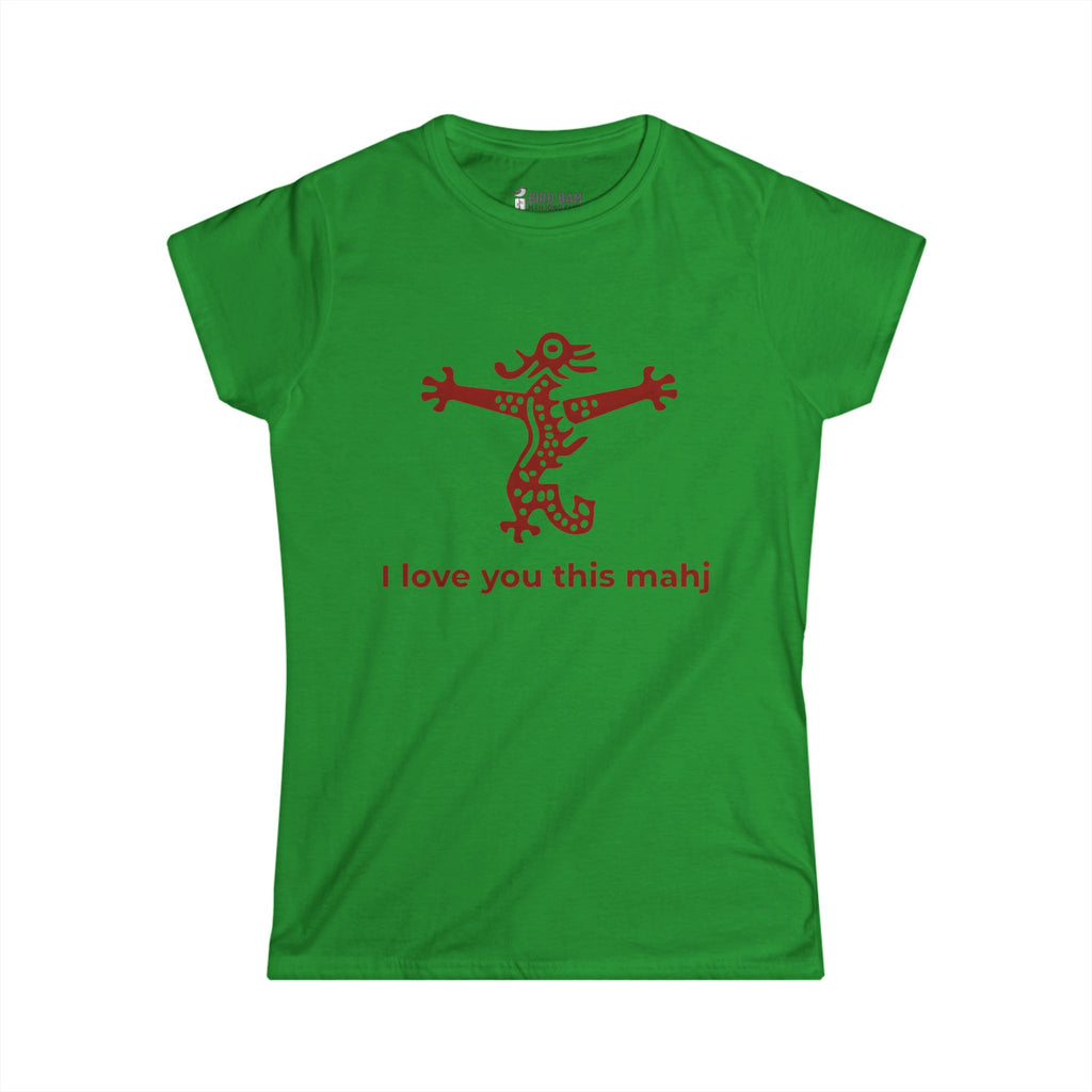Mahjong Dragon T-Shirt | I love you this mahj | Mah Jongg Tee