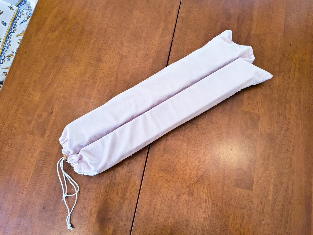 Velvet Mahjong Rack Bag | Extra Thick | 4 Compartments | Bag for Mah Jongg Racks