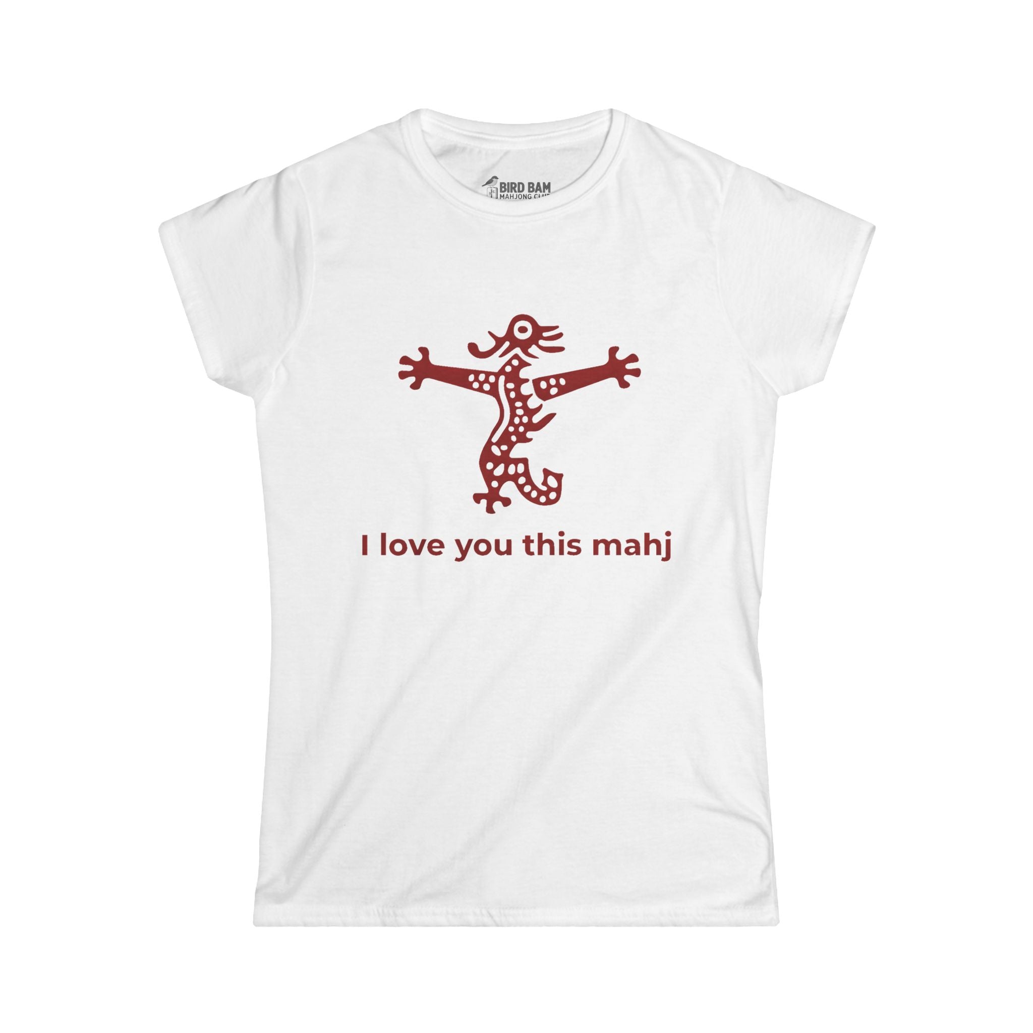 Mahjong Dragon T-Shirt | I love you this mahj | Mah Jongg Tee