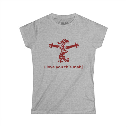 Mahjong Dragon T-Shirt | I love you this mahj | Mah Jongg Tee