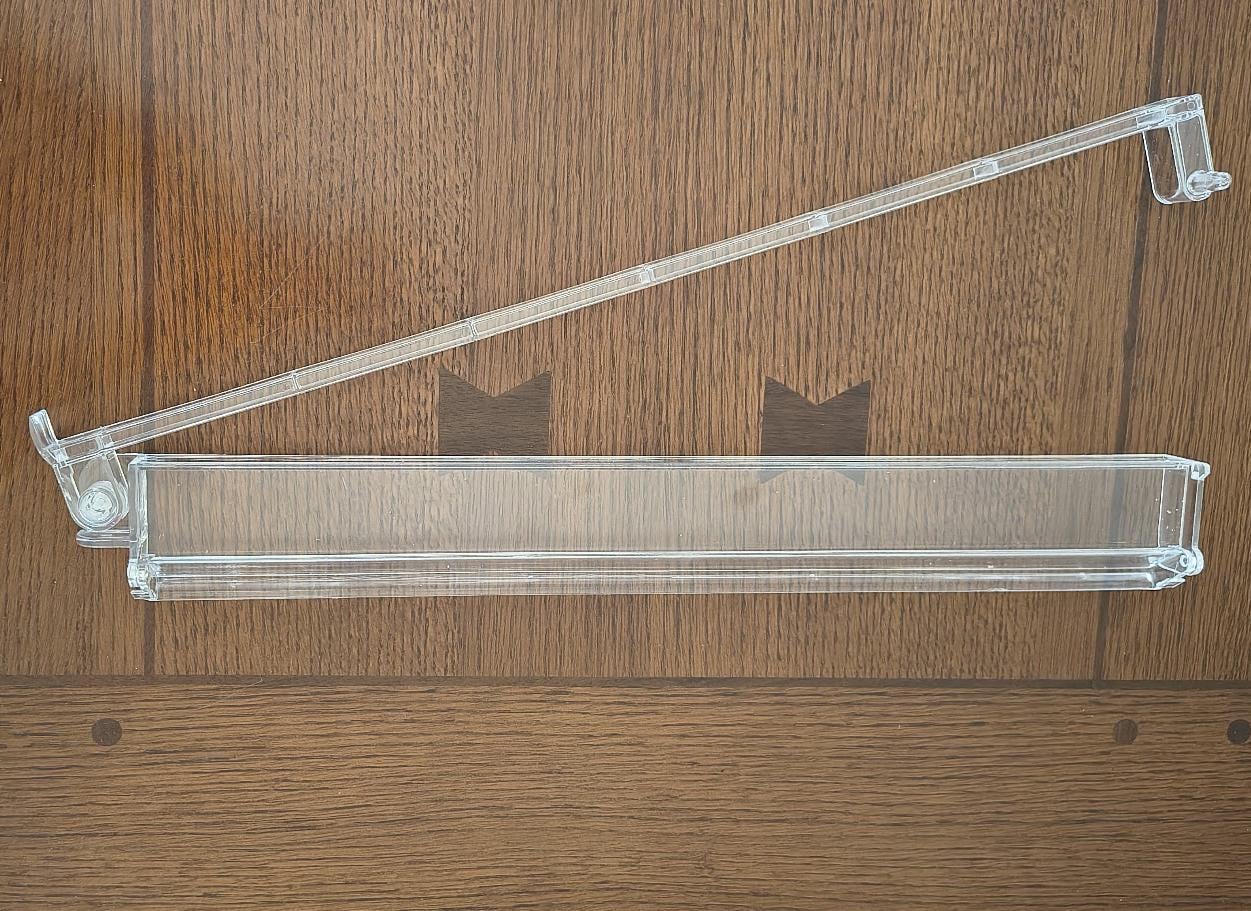 Mahjong "Flip Finish" Tile Racks - Clear Acrylic (Set of 4) with Pushers & Winning Hand Reveal