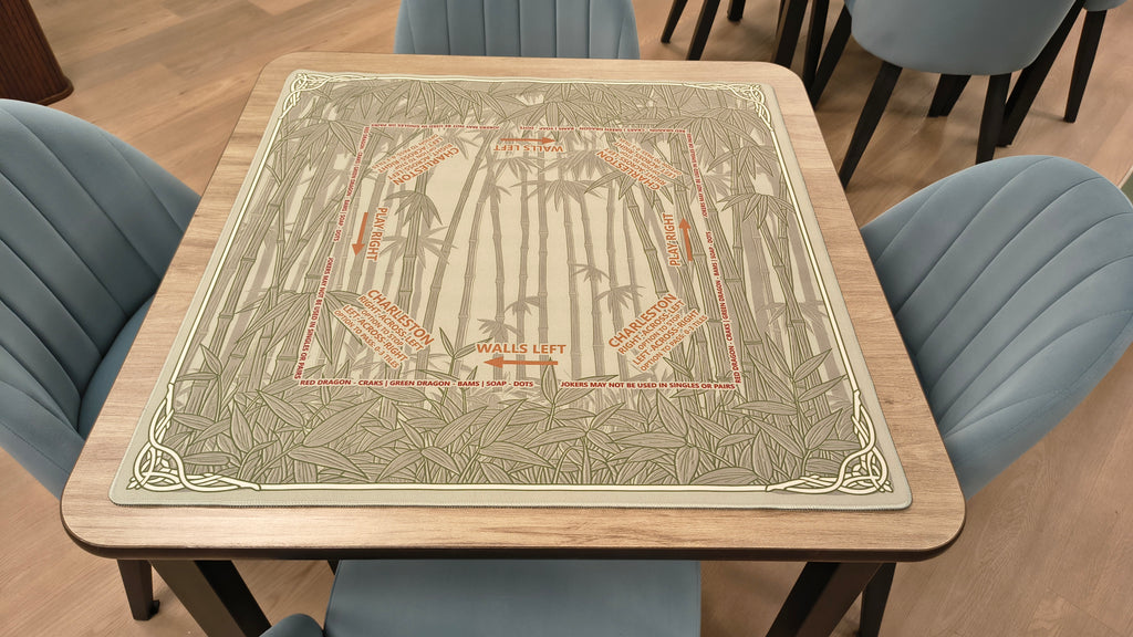 Mahjong Mats | Original Designs | Extra Thick Mah Jongg Play Mats | No Creases