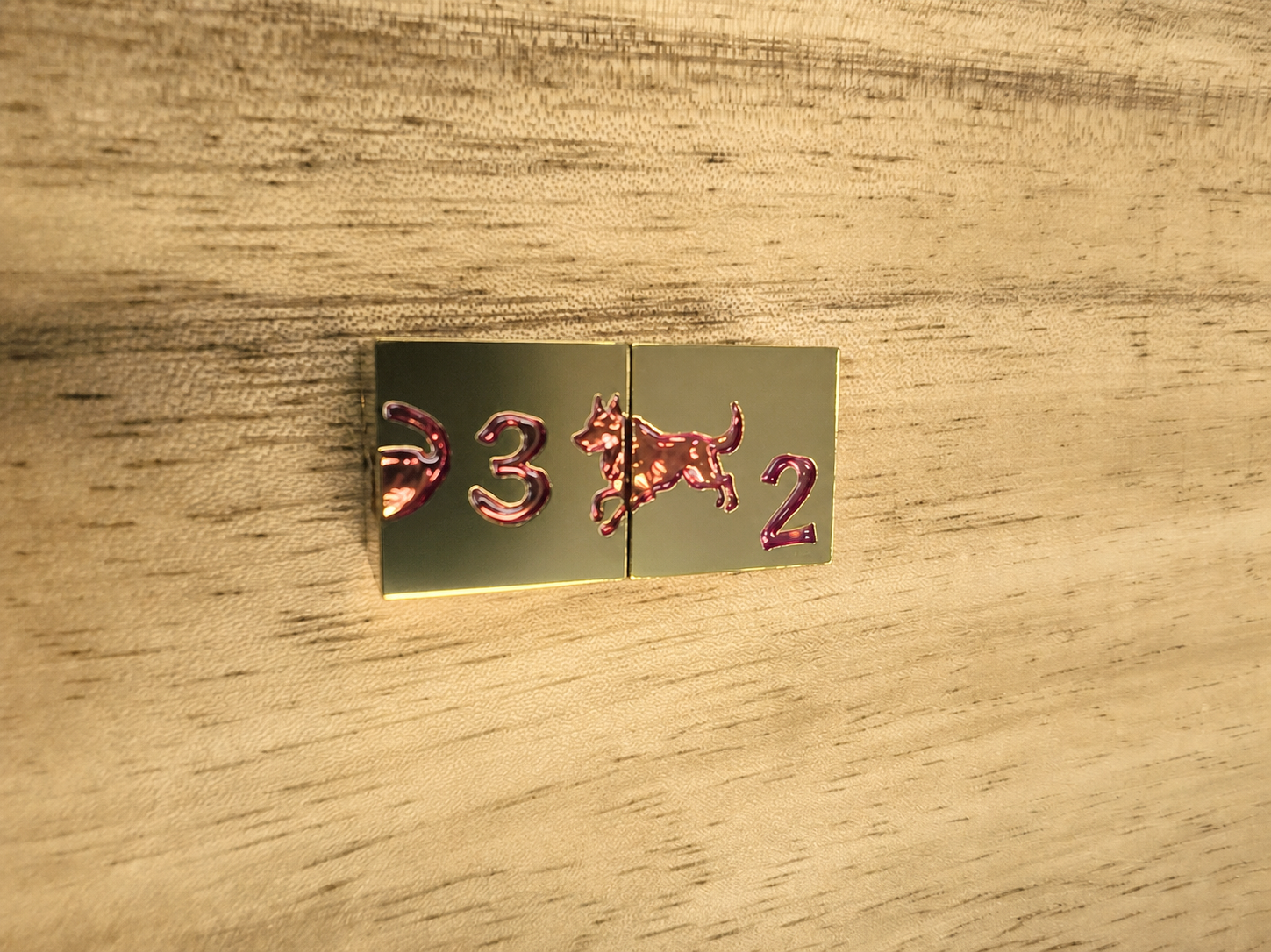 Metal Mahjong Dice | D6 Pair for Mah Jongg | Engraved Dog & Cat Dice | Mah Jongg Dice for Pet-Lovers