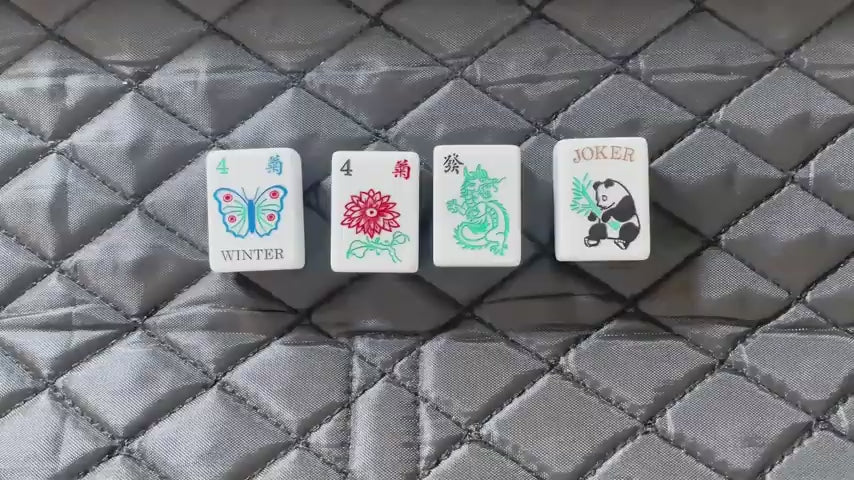Linda Li Mahjong Tiles Set - Artisan Collection - Butterfly Series | Lowest Price!