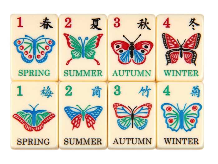 Linda Li Mahjong Tiles Set - Artisan Collection - Butterfly Series | Lowest Price!