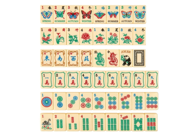 Linda Li Mahjong Tiles Set - Artisan Collection - Butterfly Series | Lowest Price!