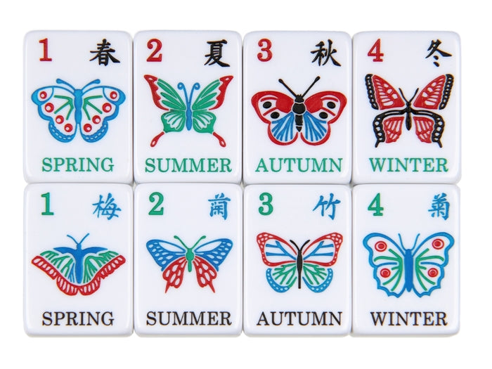 Linda Li Mahjong Tiles Set - Artisan Collection - Butterfly Series | Lowest Price!