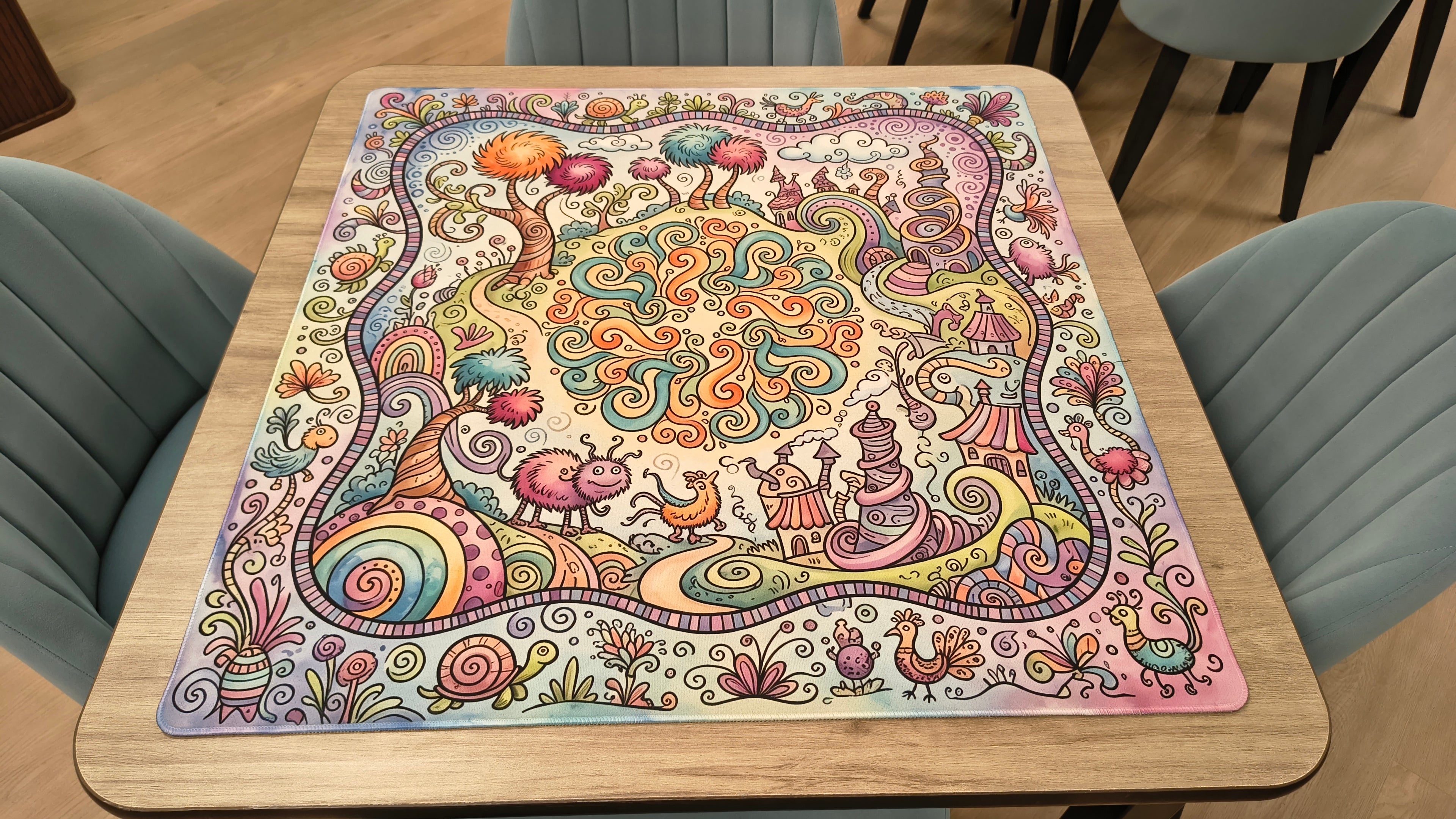 Mahjong Mats | Original Designs | Extra Thick Mah Jongg Play Mats | No Creases